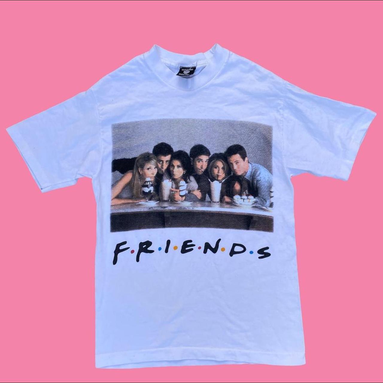 Vintage friends tshirt with a huge front graphic... - Depop