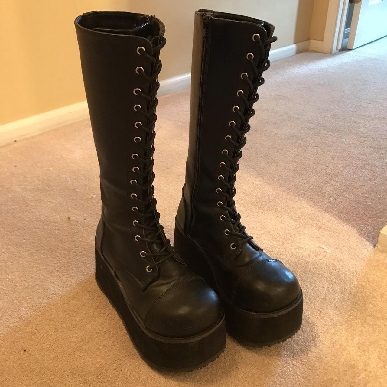 stomp you out platform boots