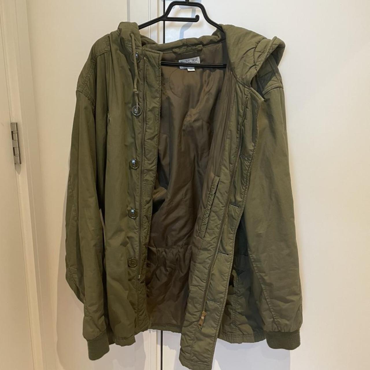 Vintage green parka Polo Ralph Lauren size XL with... - Depop