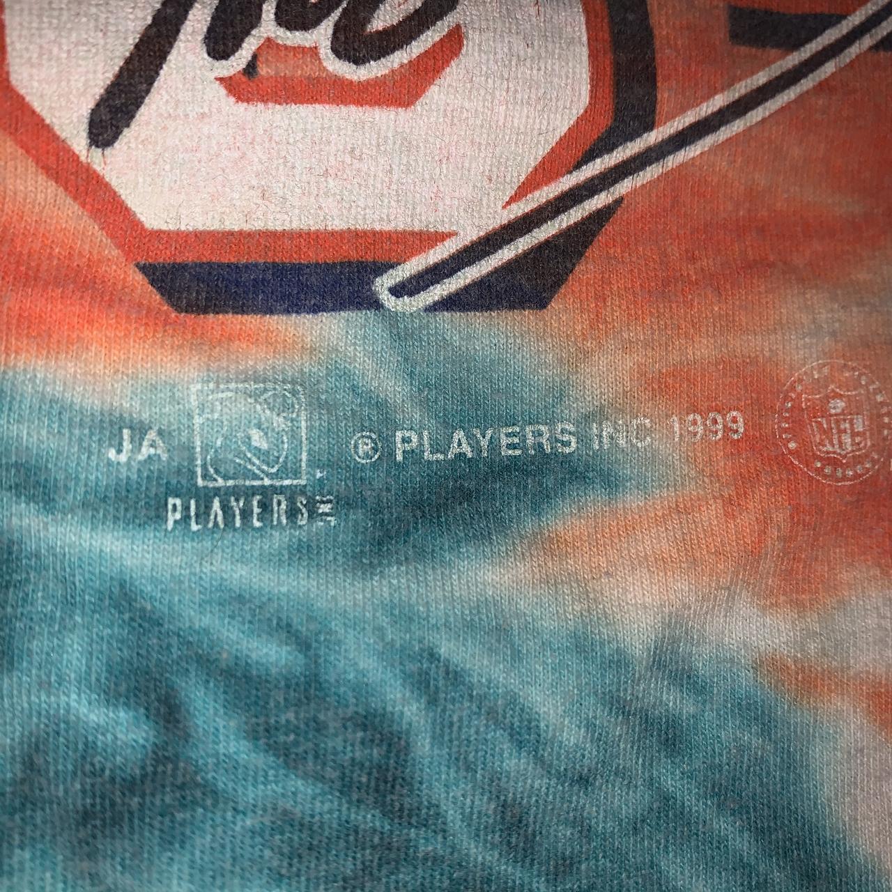 Sick Miami Dolphins 1999 Tie dye tee fits like a - Depop