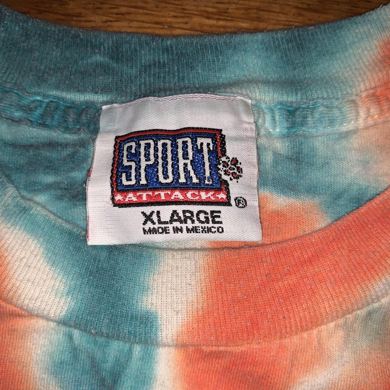 Sick Miami Dolphins 1999 Tie dye tee fits like a - Depop