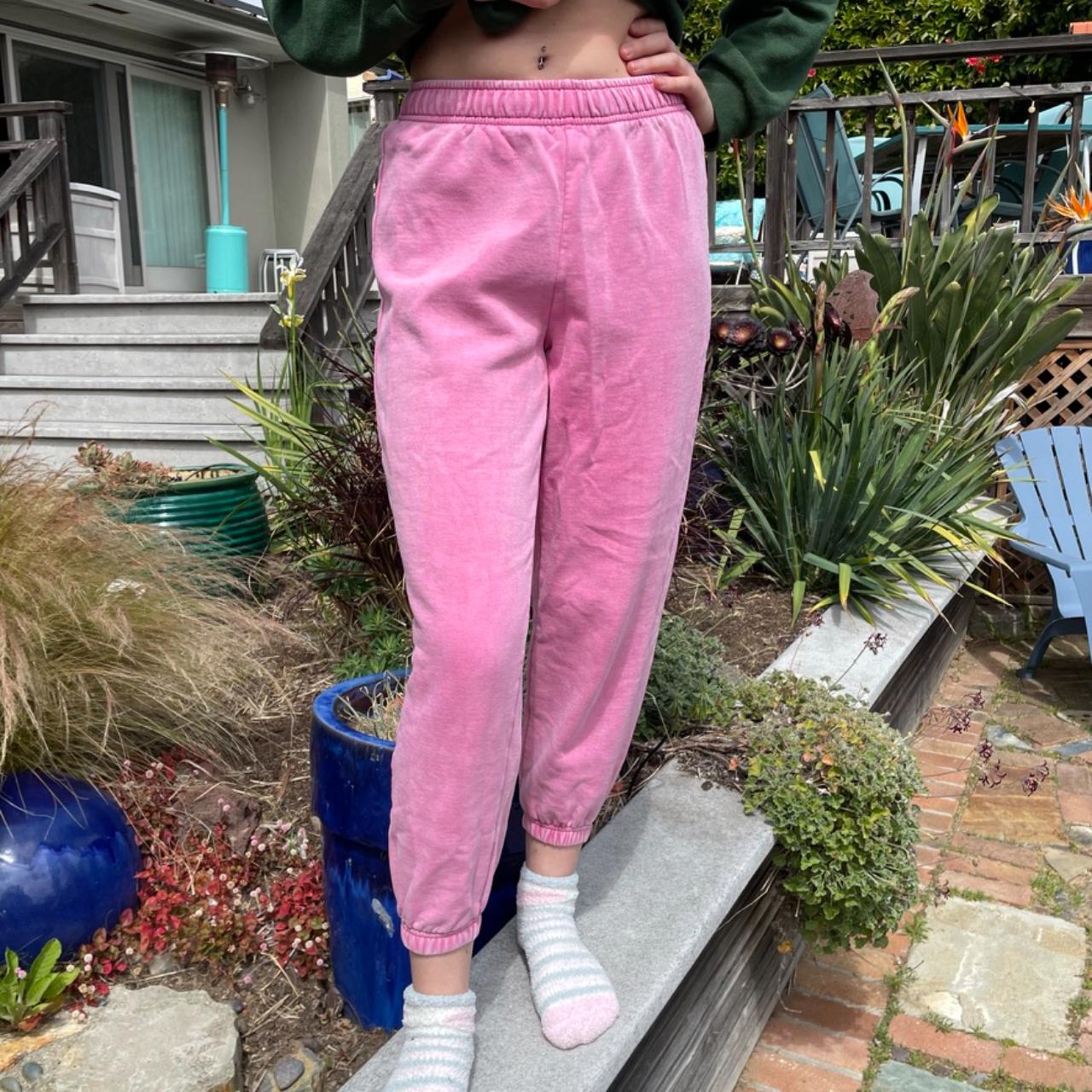 pacsun pink sweatpants