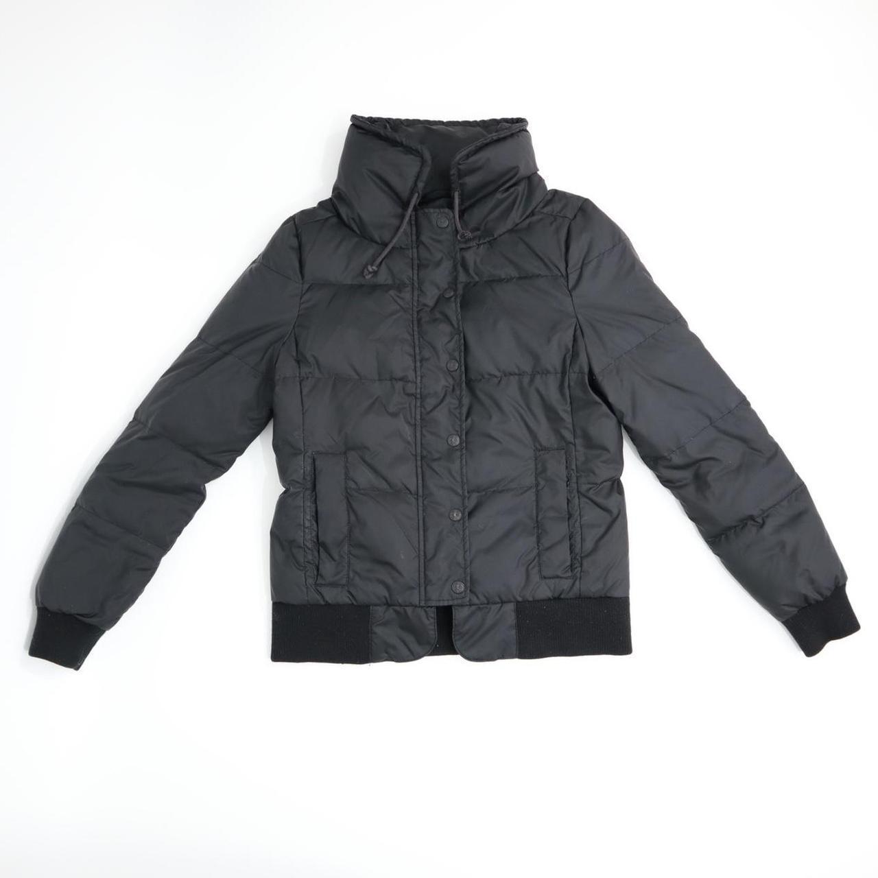 Y2k Juicy couture black puffer jacket Cute black... - Depop
