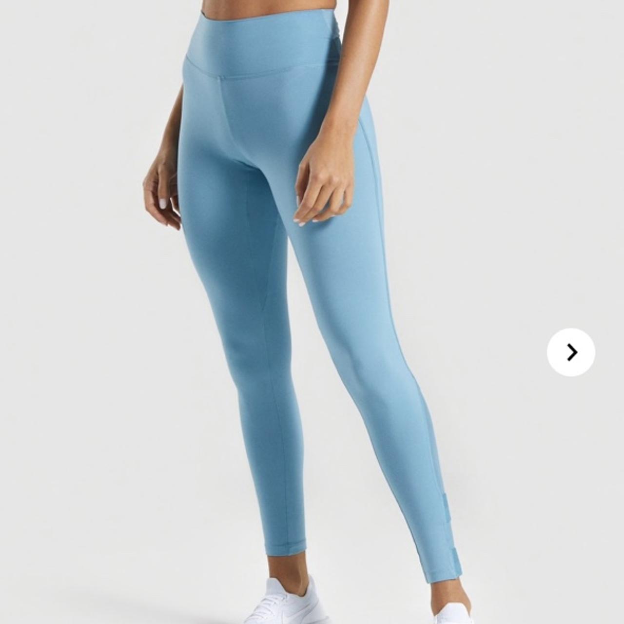 The Empower Leggings (Sky Blue)