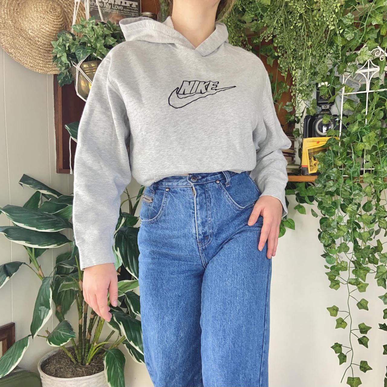 Nike Womens Vintage Nike Sweatshirt Depop Cute Rainbow Nike Hoodie