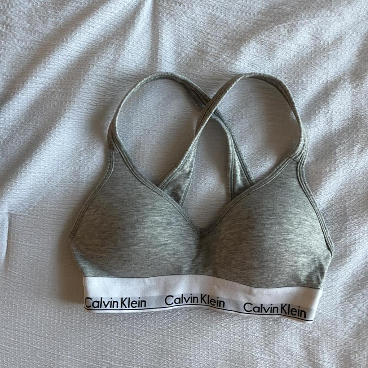 Calvin Klein sports bra size small. In perfect... Depop