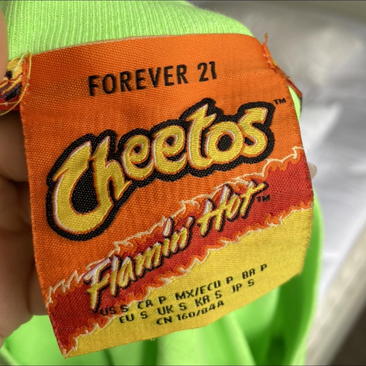 Flamin hot cheetos tube top Forever 21 Cheetos - Depop