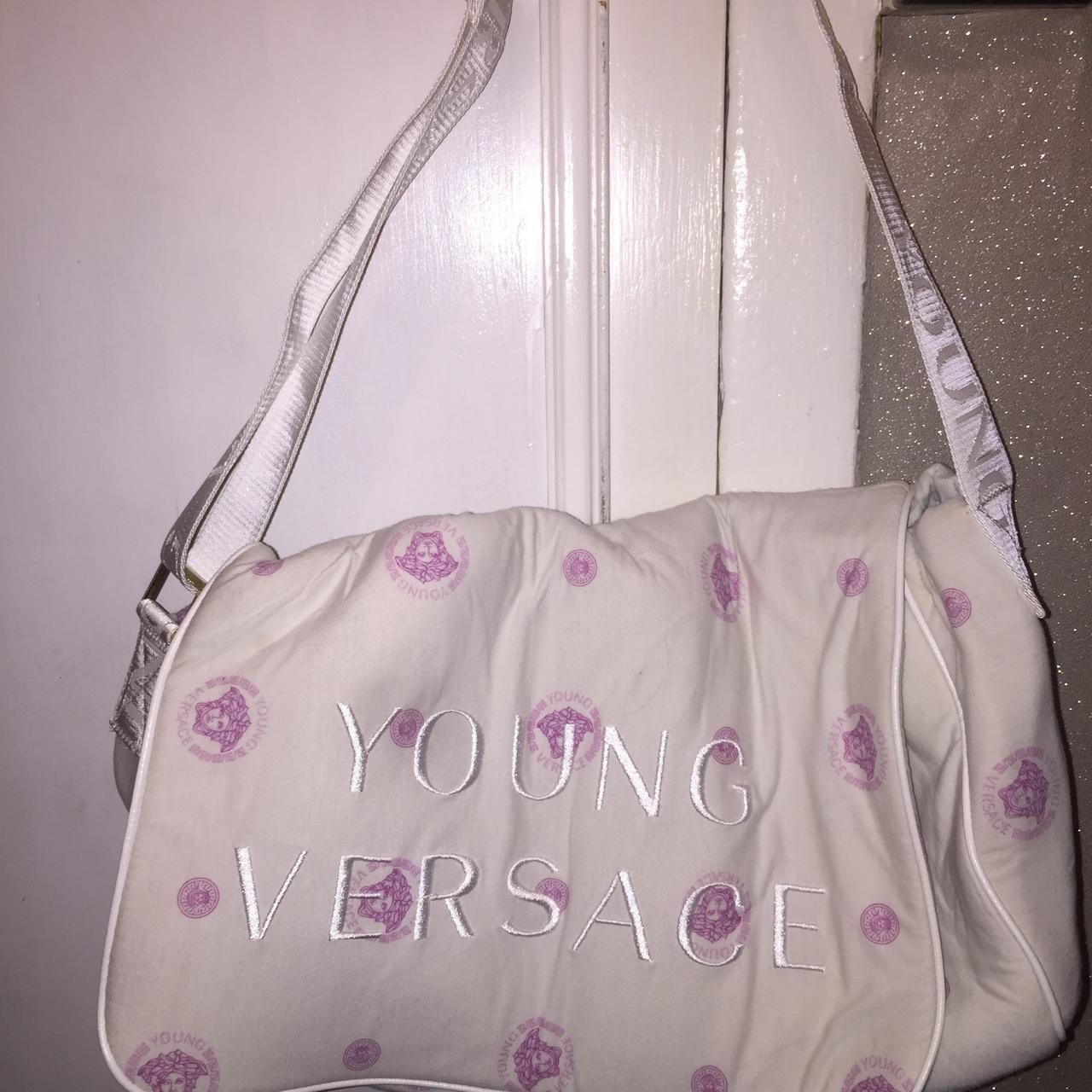 Versace baby diaper online bag