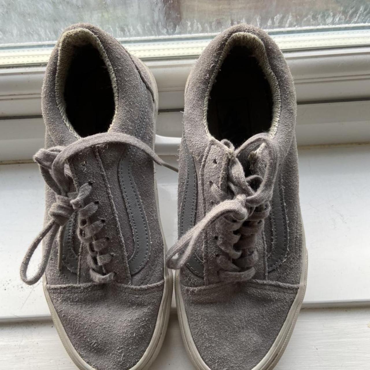 Grey vans 2024 size 3