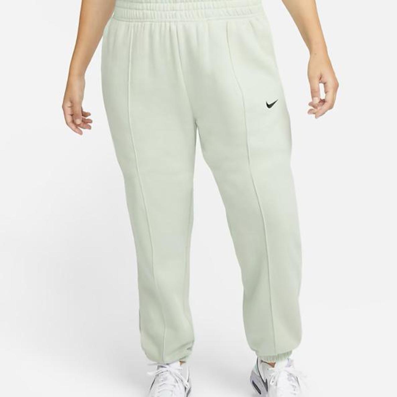 nike oversized mini swoosh joggers