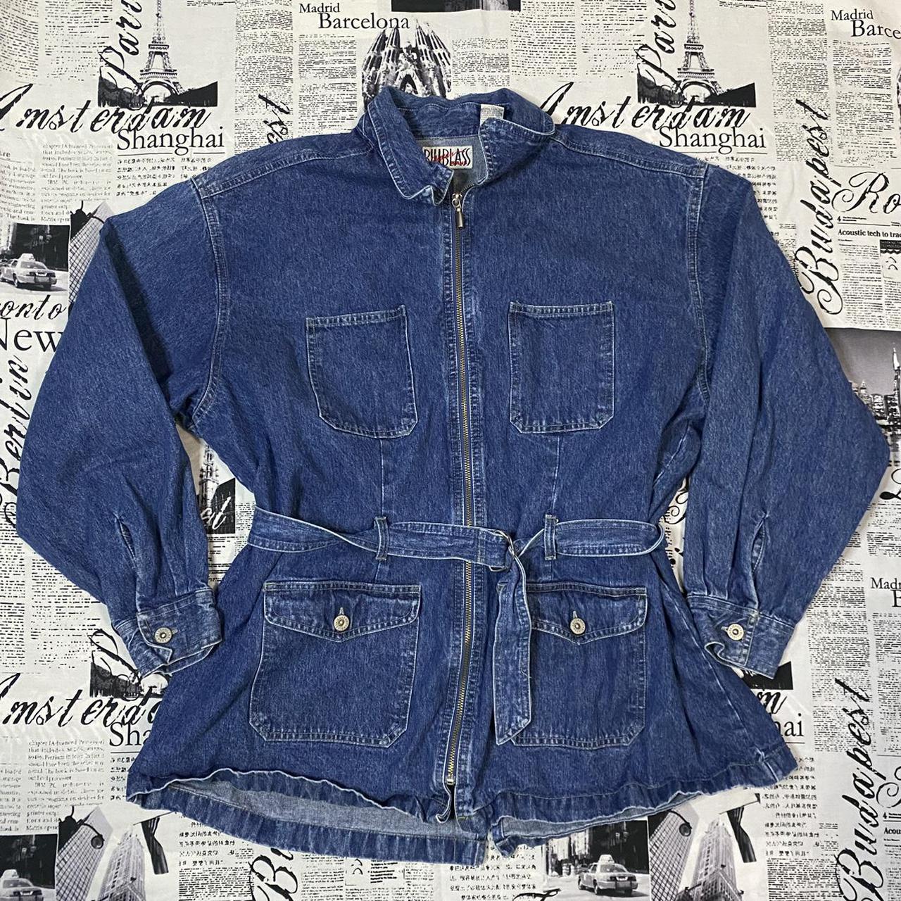 This Denim Jacket From Bill Blass Is Amazing It S Depop   P0 