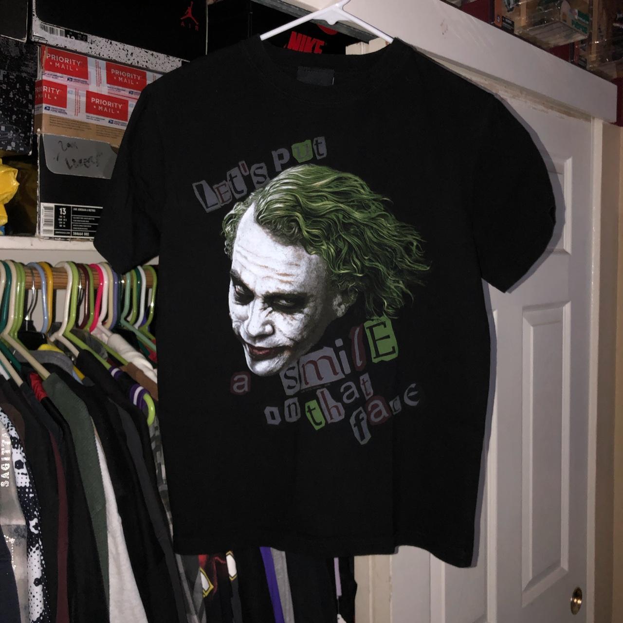 ジョーカー s08 Tシャツ ブラック ヴィンテージ（ジョーカー T