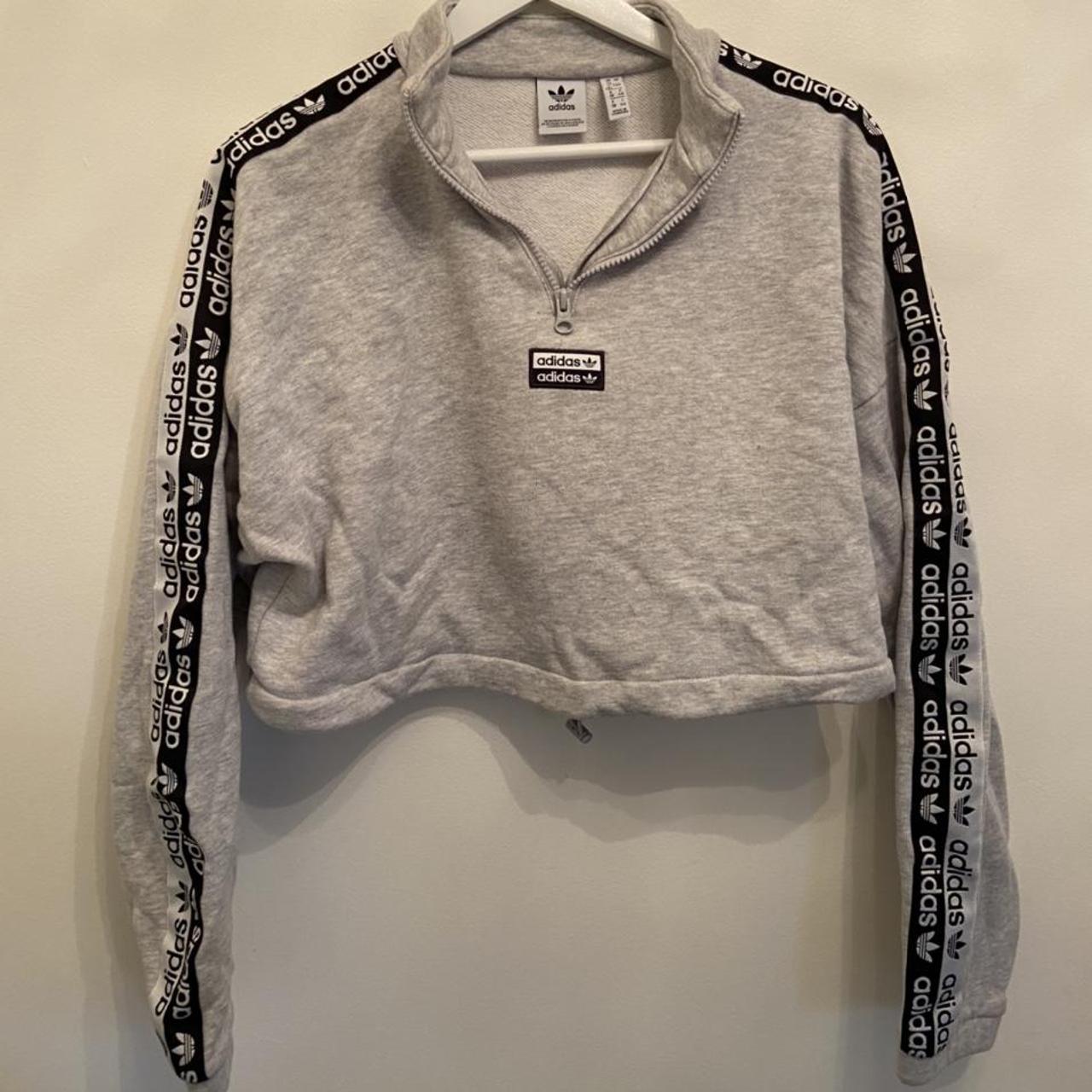 adidas cropped jumper