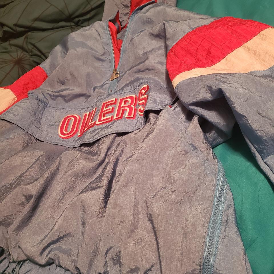 Starter Houston Oilers parka coat jacket. NFL - Depop