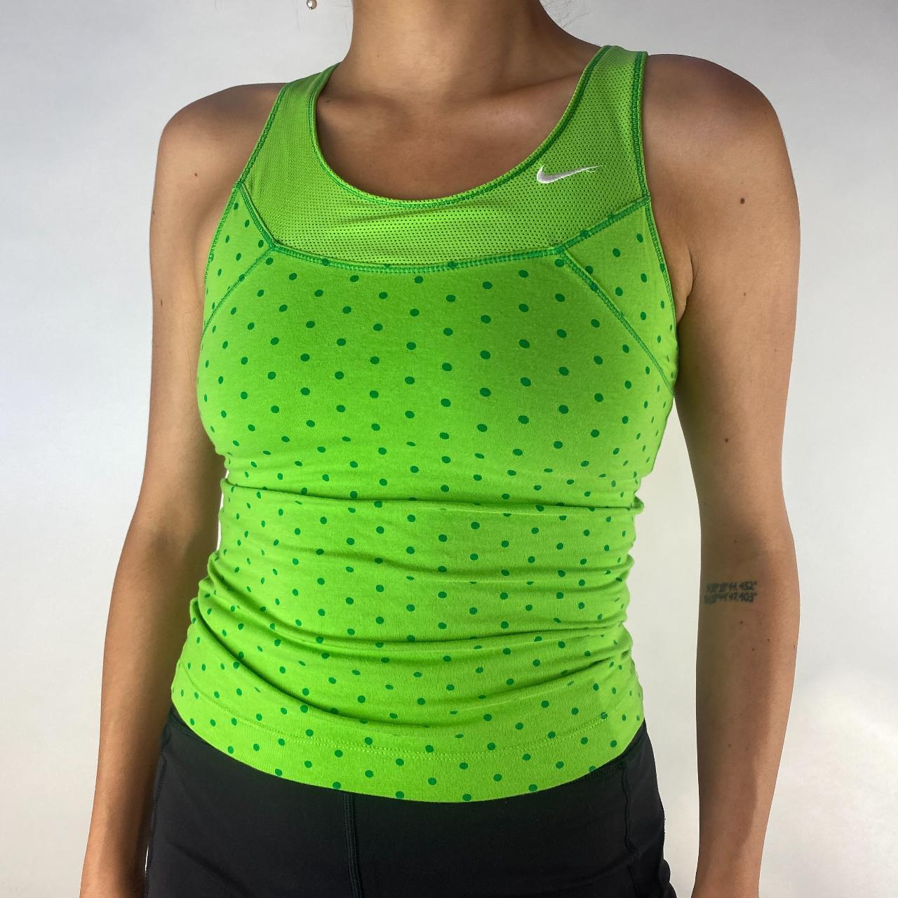 Lime green clearance nike shirt womens