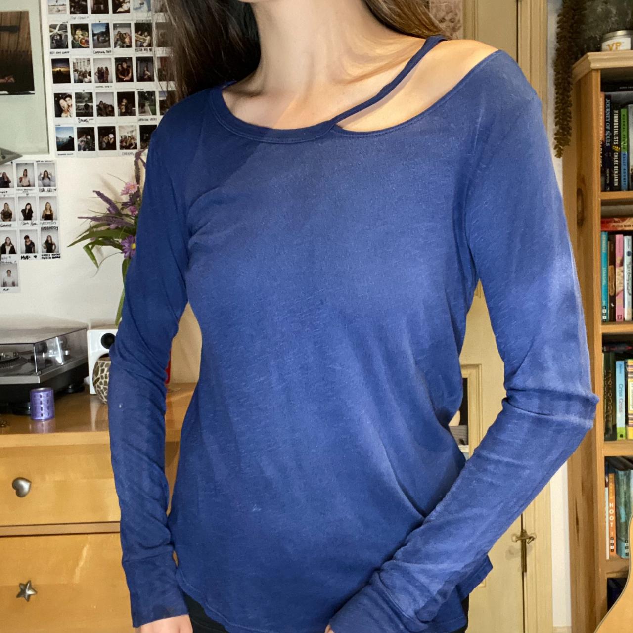 Product Image 1 - LNA Long Sleeve Blue top