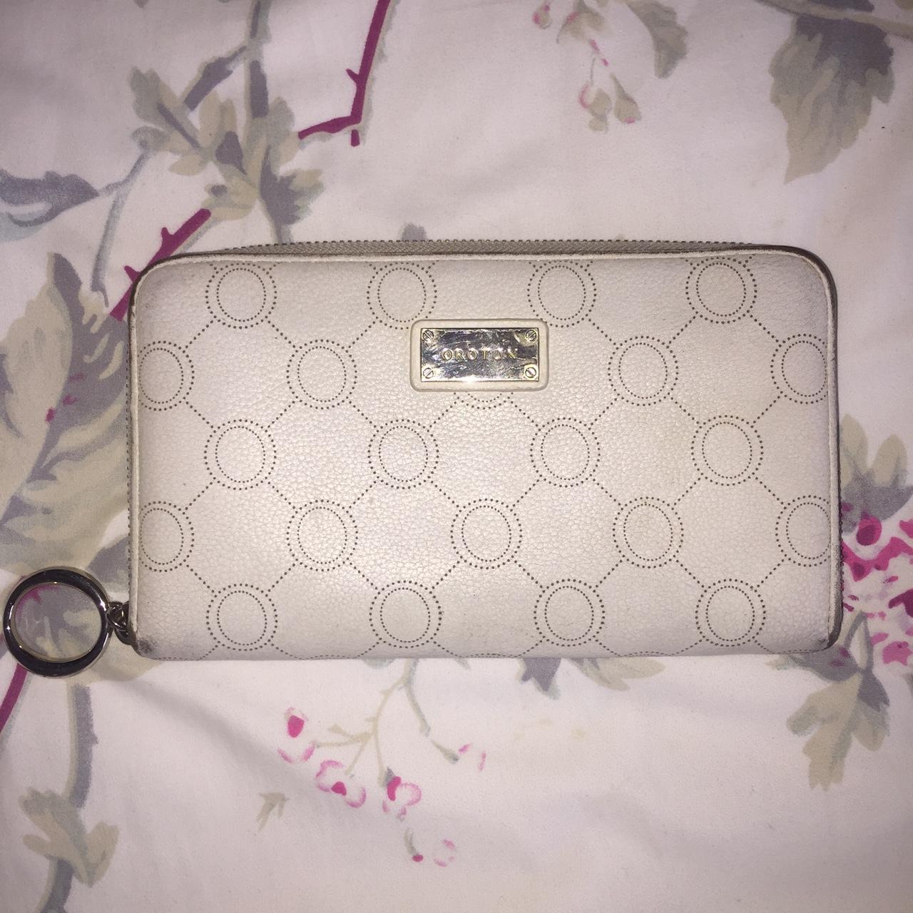 genuine preloved large oroton wallet + phone... Depop