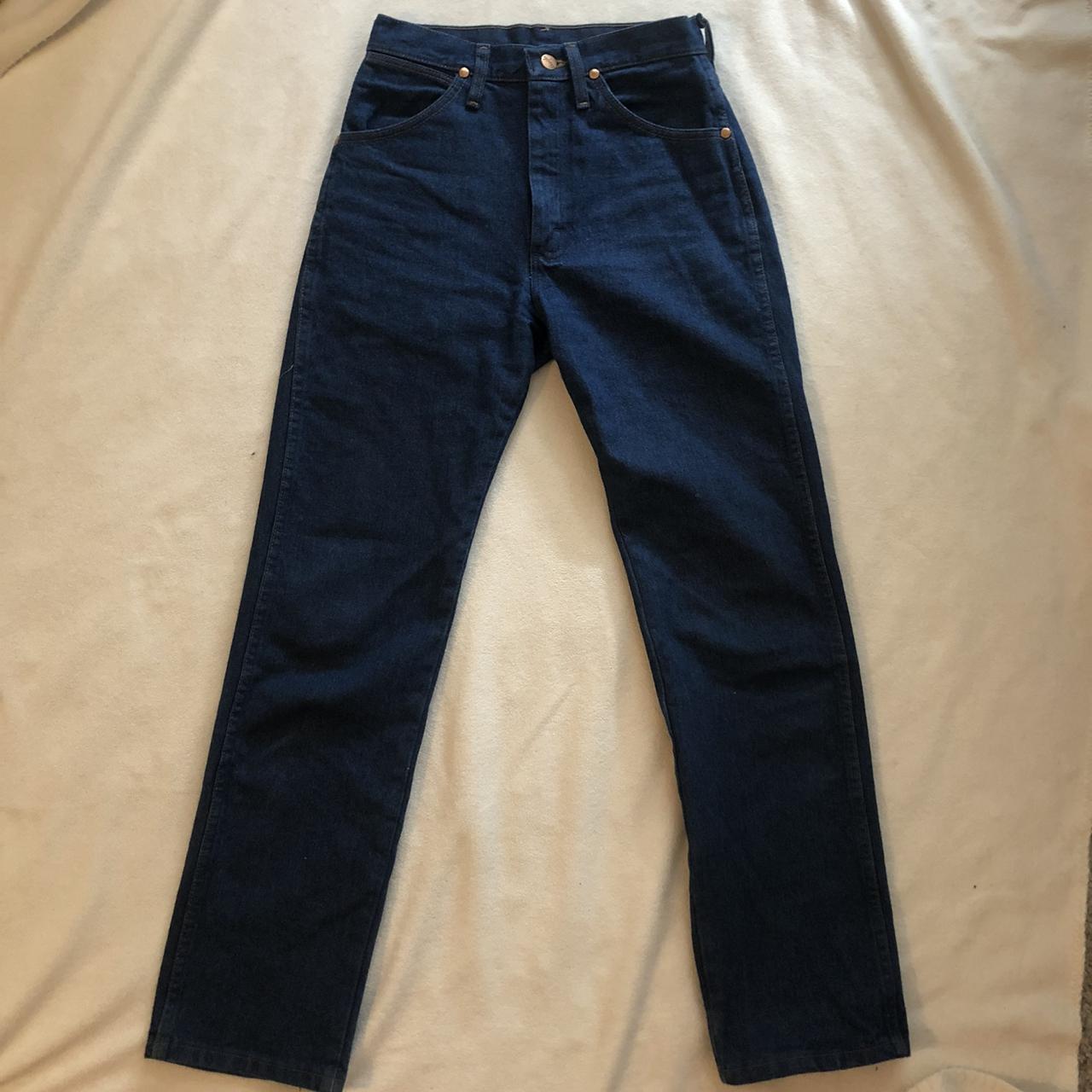 Perfect wrangler high waisted blue jeans 😍excellent... - Depop