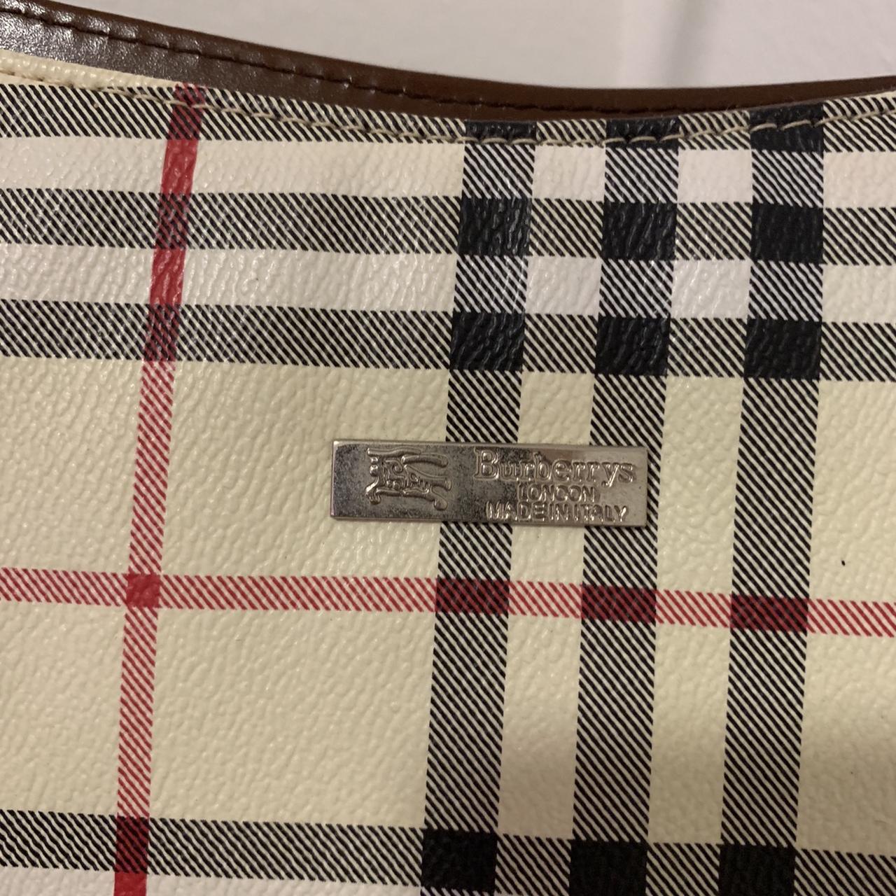 Burberry - vintage classic nova check red print - Depop