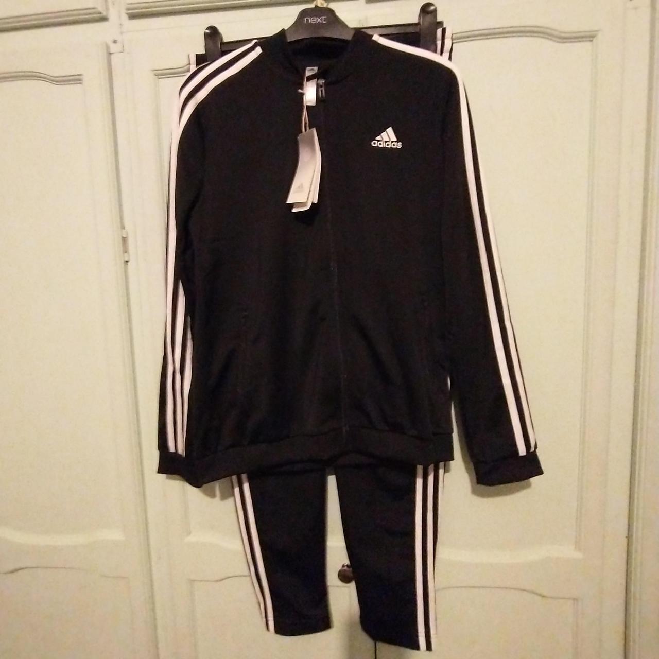 Classic Adidas tracksuit top and bottoms brand new... - Depop