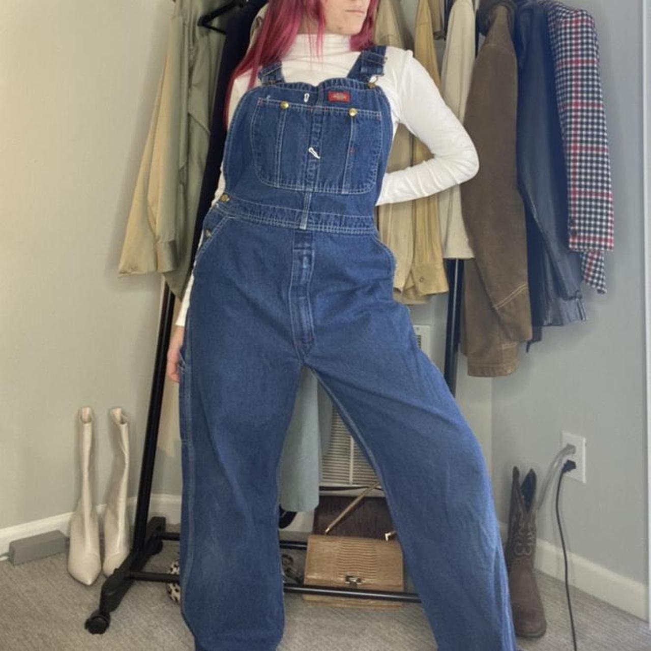 old navy overalls depop