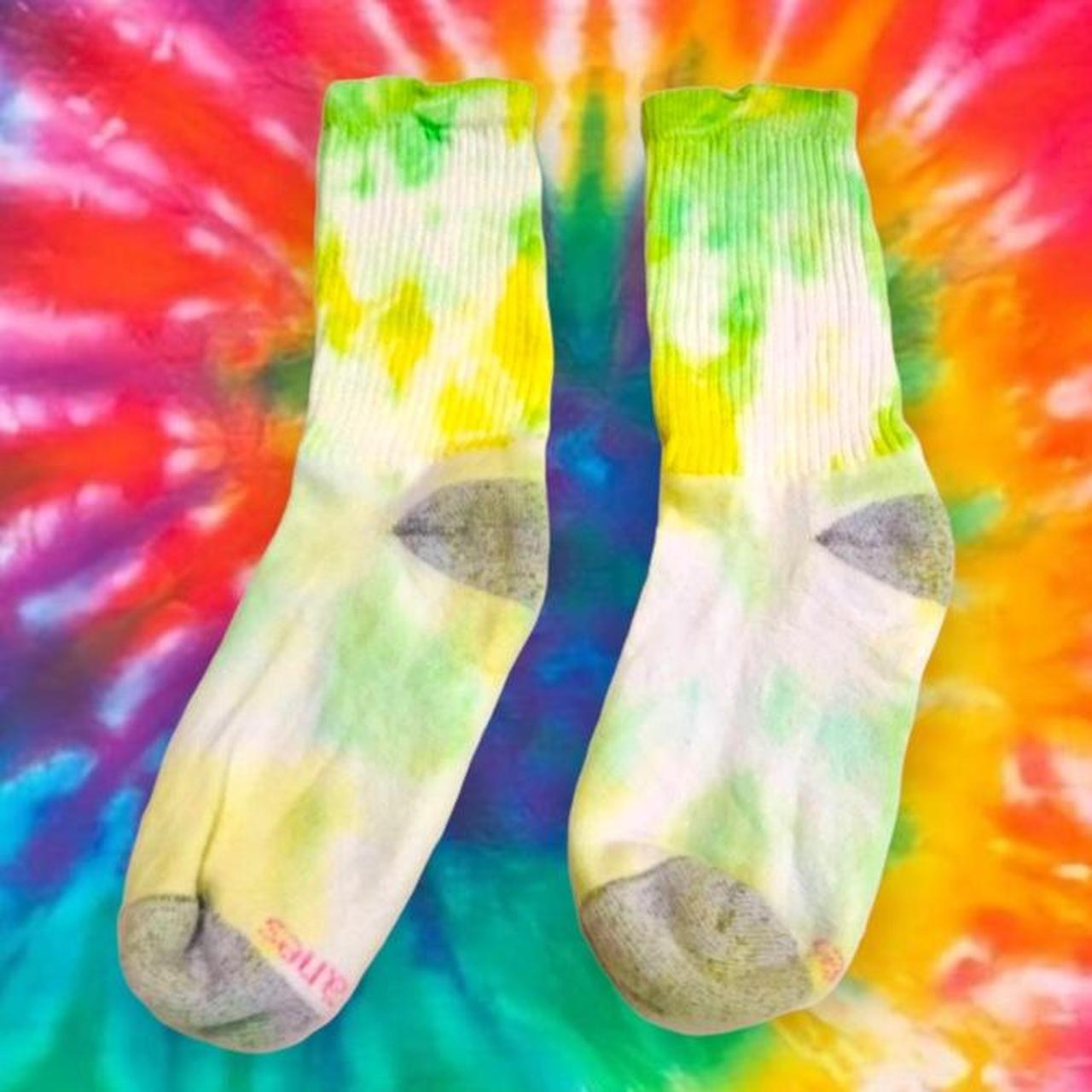 tie-dye-sprite-socks-hand-tie-dyed-made-by-me-depop