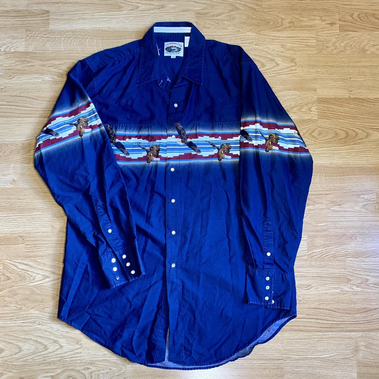 Eagle Men's Blue Shirt (2)