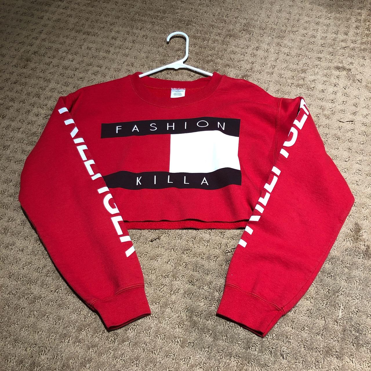 Fashion killa crop hoodie hotsell