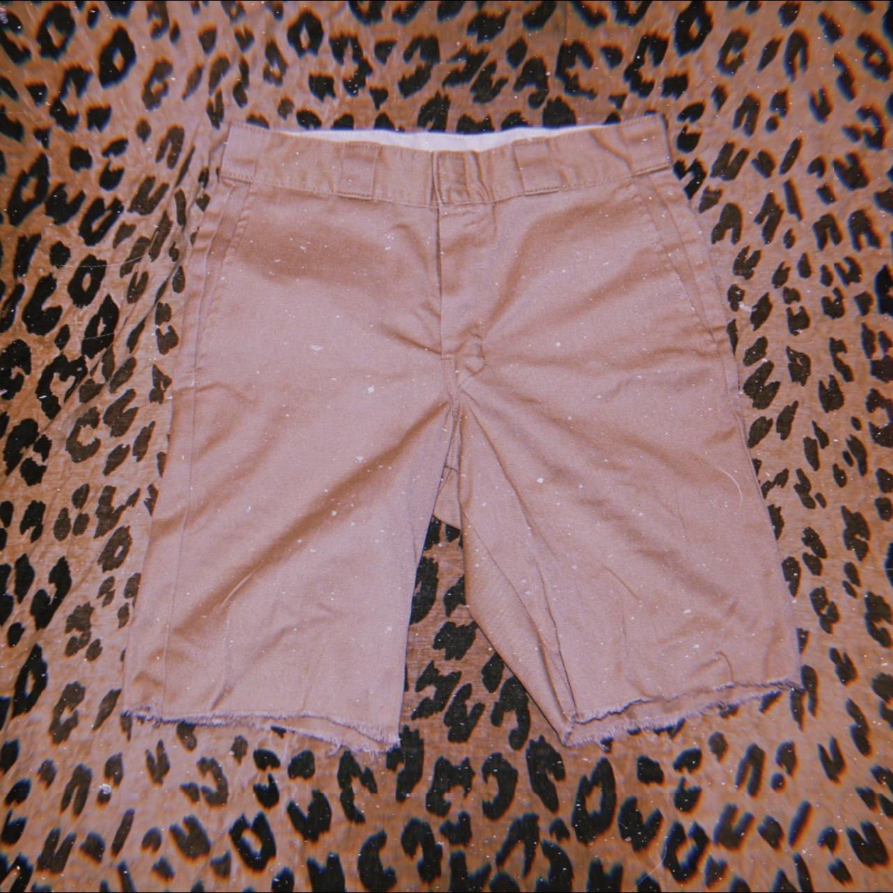 Khaki cut off on sale shorts