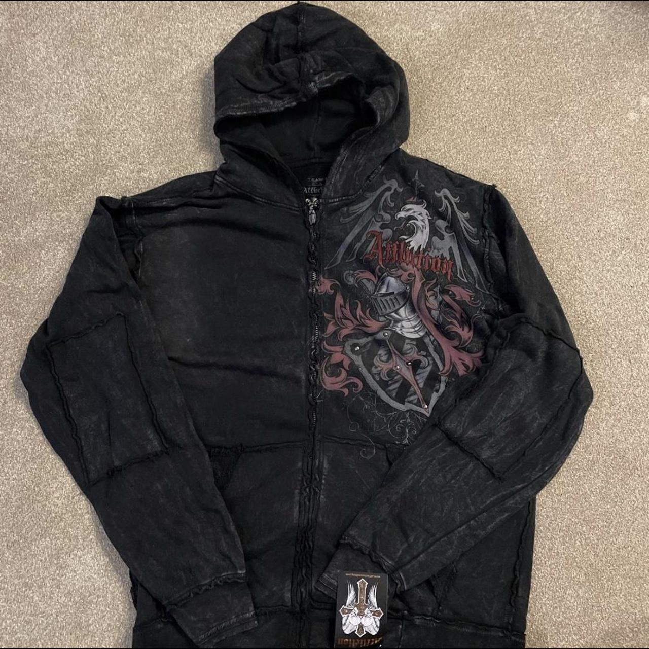 ISO: AFFLICTION ZIP UPS IN SIZE MEDIUM OR LARGE OR... - Depop