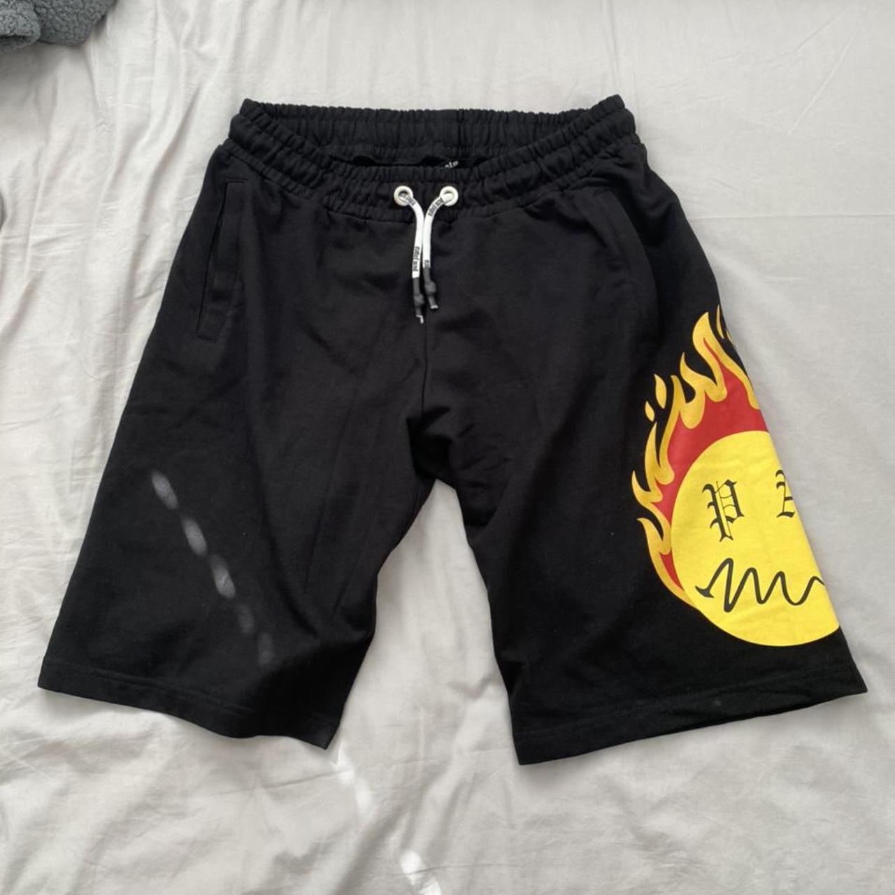palm angels flame shorts