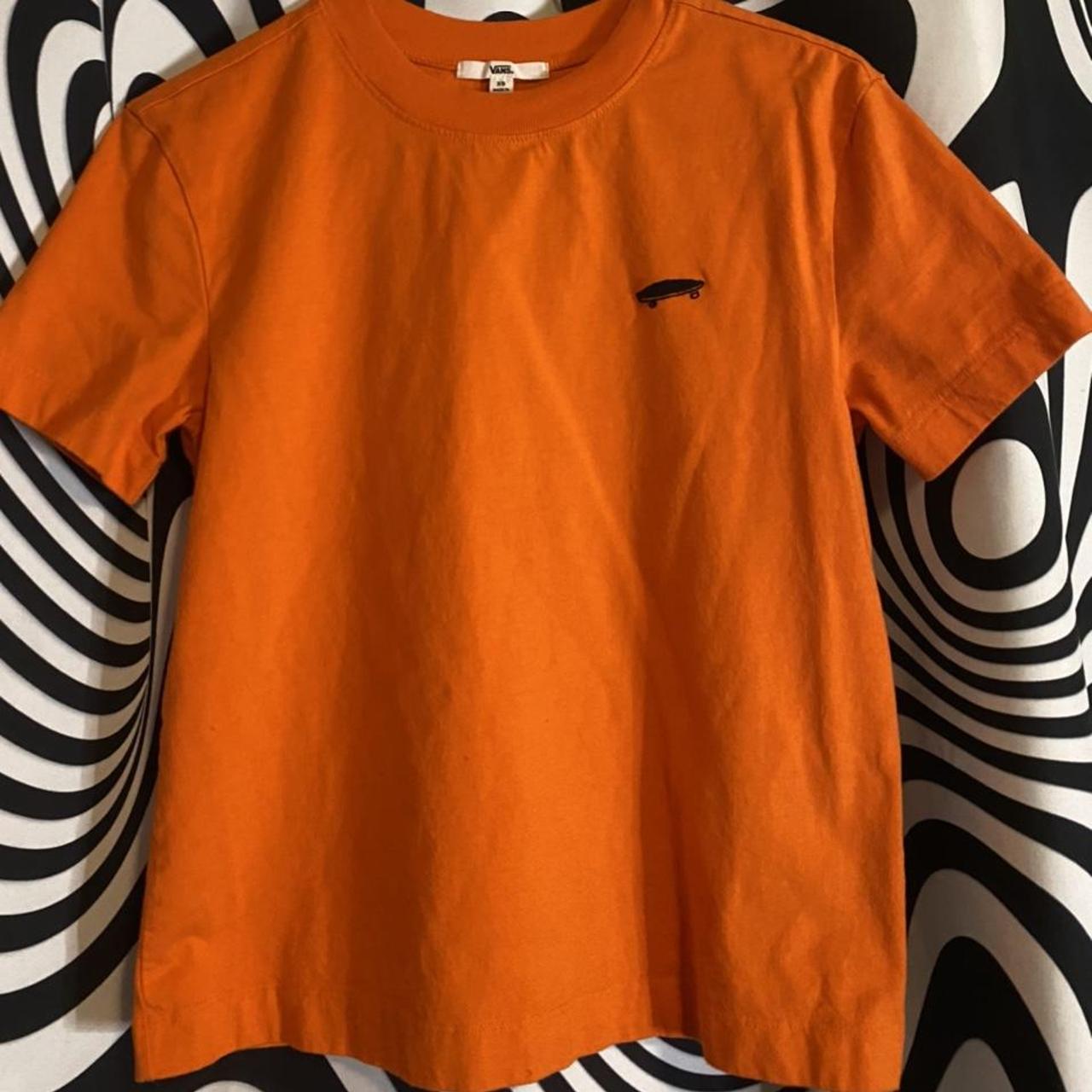 Vans 2025 shirt orange