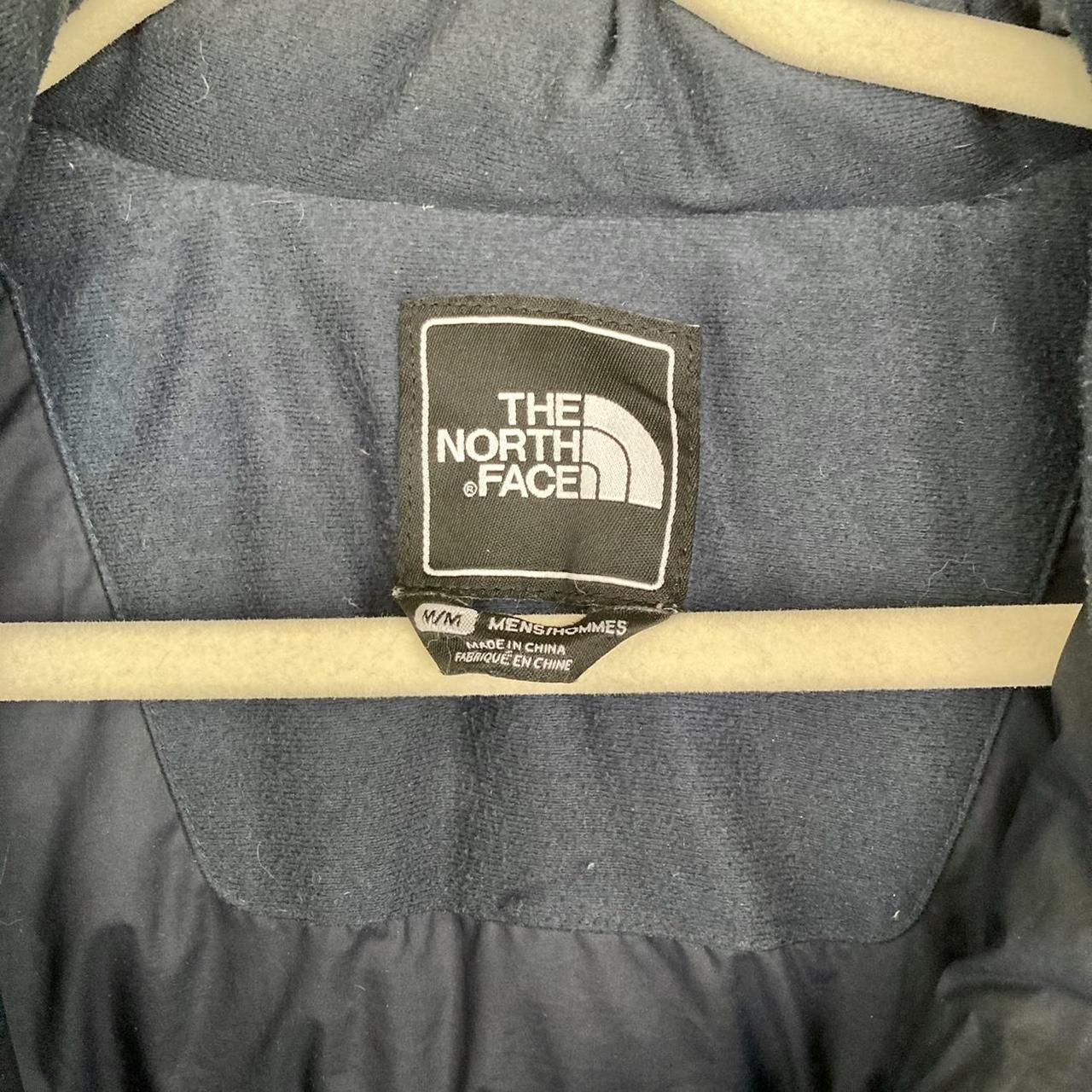 THE NORTH FACE navy blue urban camo puffer jacket.... - Depop