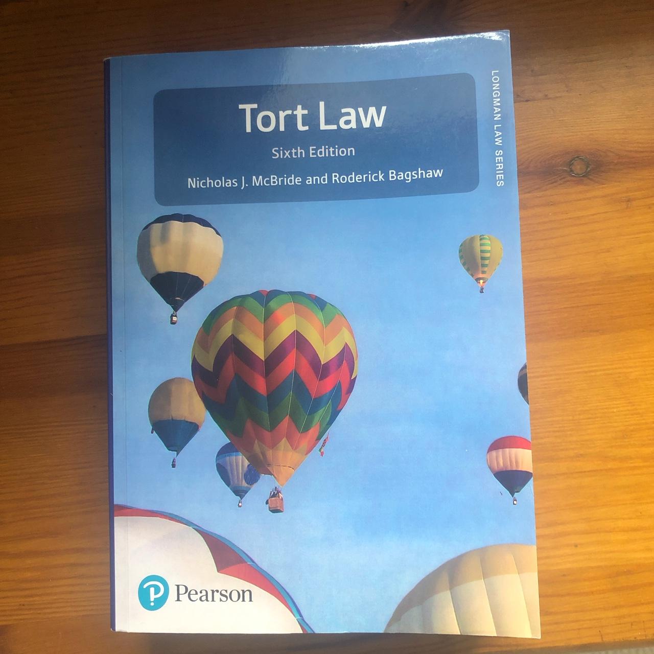 Tort Law By McBride & Bagshaw, 6th Edition... - Depop