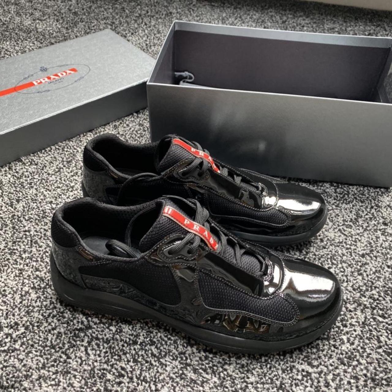 mens prada americas cup trainers