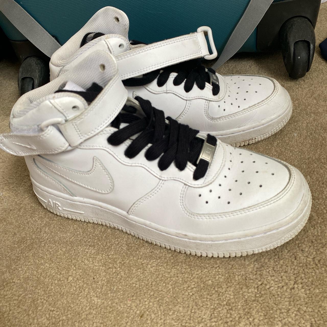 Nike airforce 1 high tops. In great condition hardly... - Depop