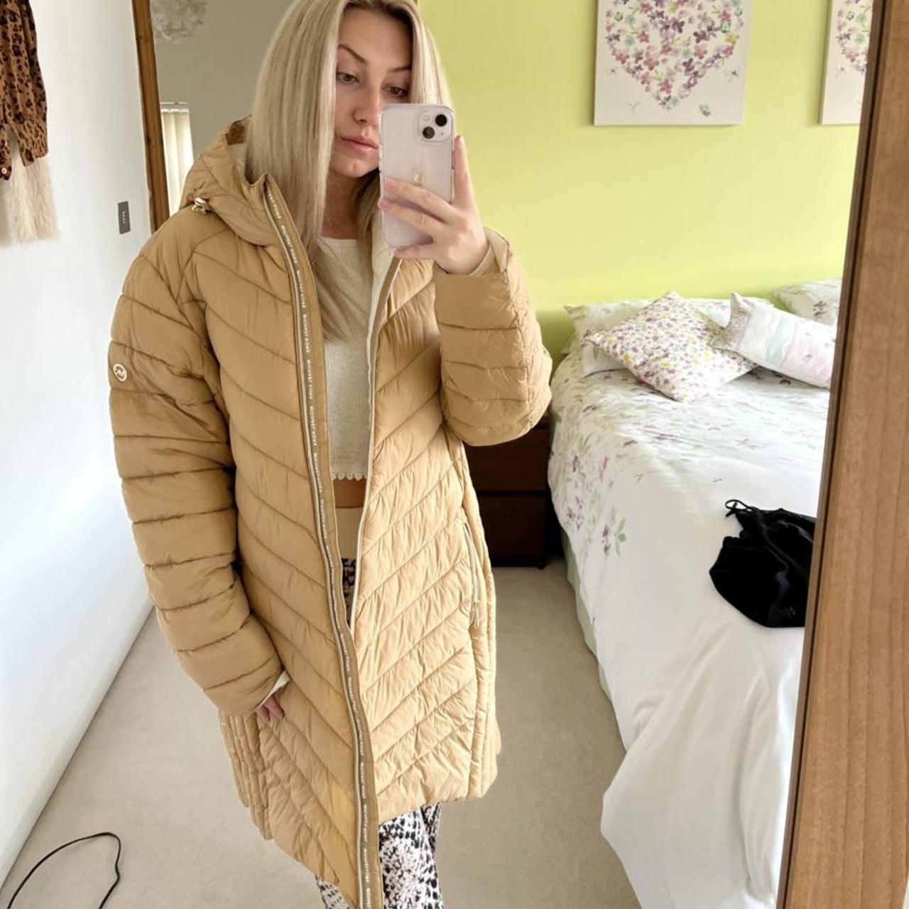 michael kors sleeping bag coat