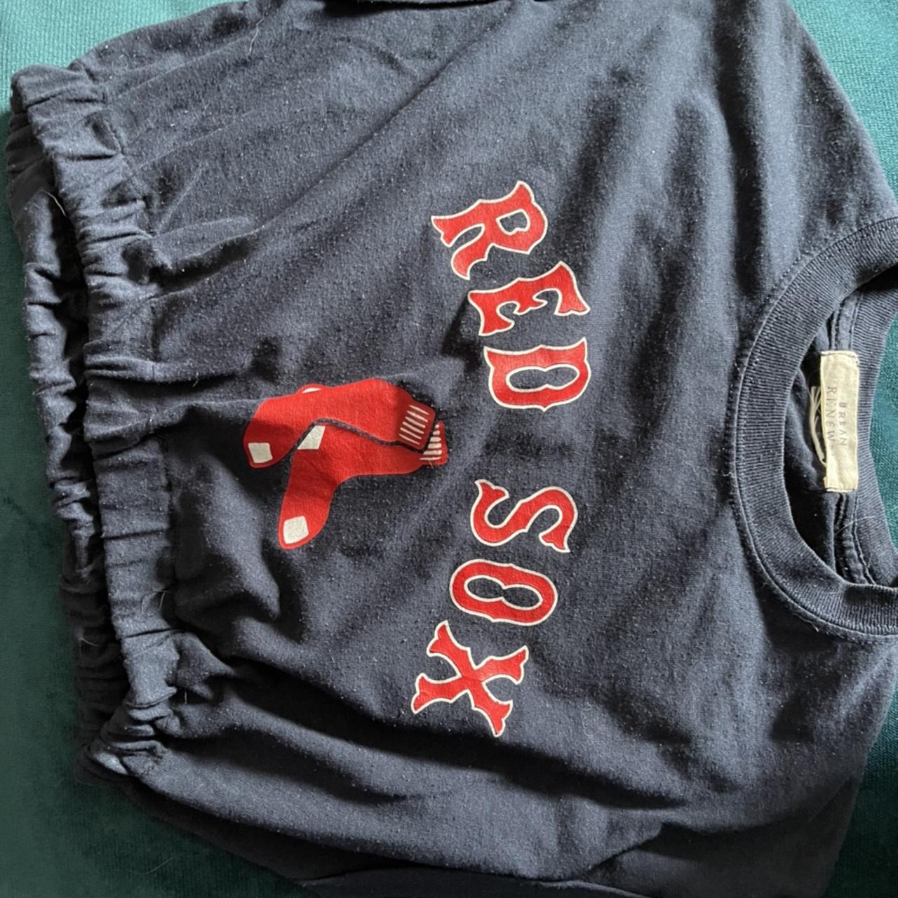 red sox urban outfitters renewal crop top size