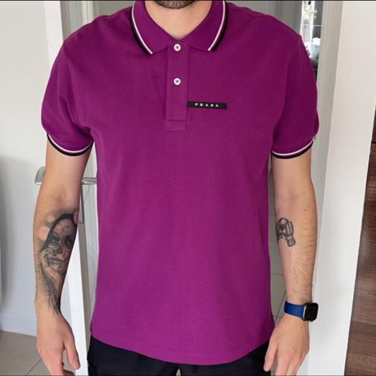 purple prada polo