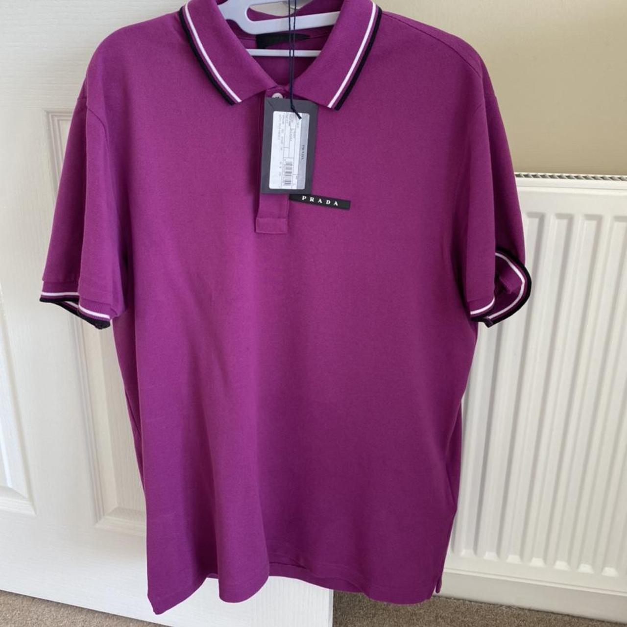 purple prada polo