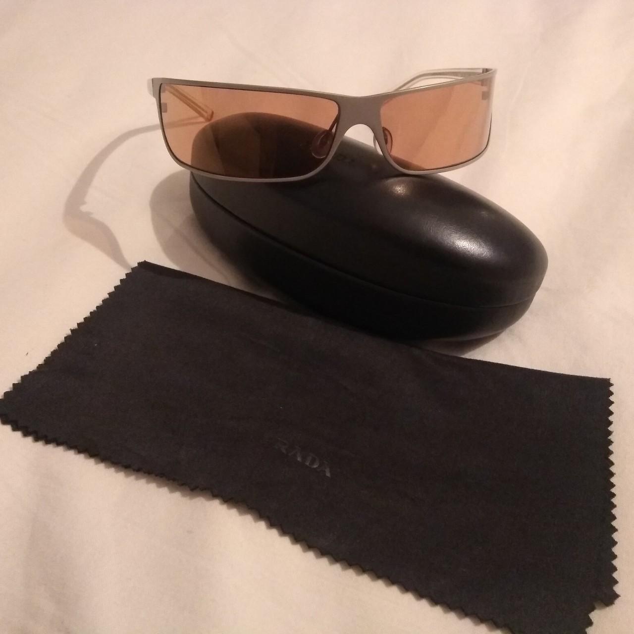 Prada occhiali in titanio vintage Depop