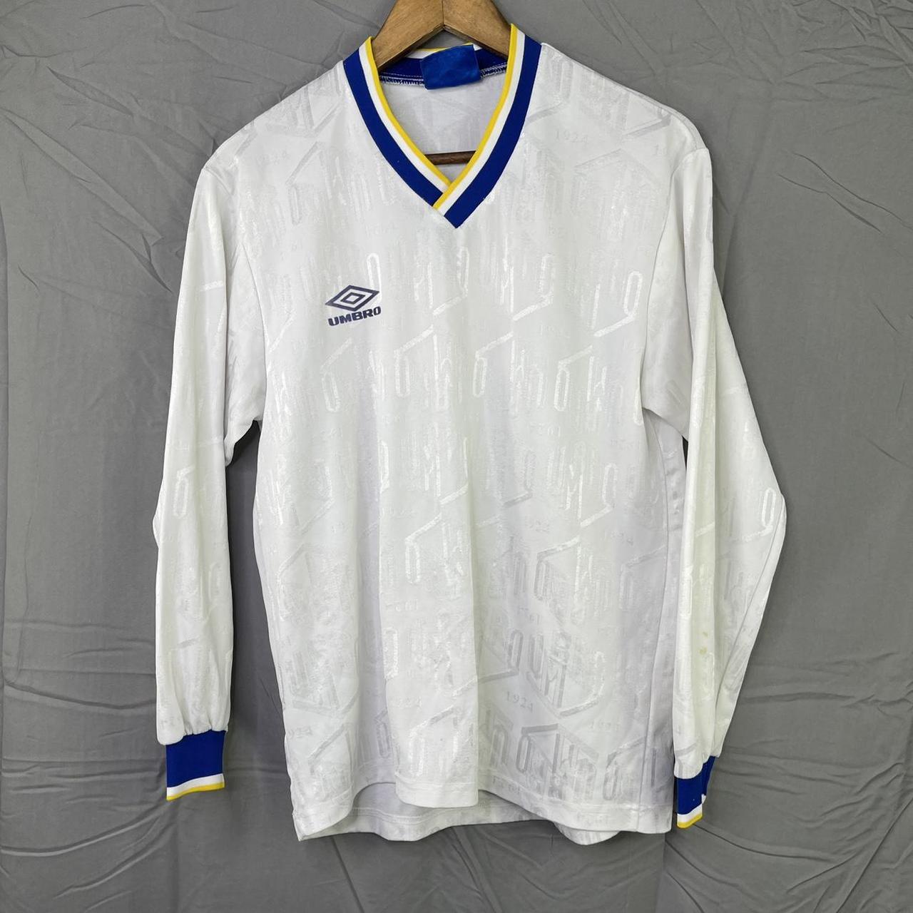 Vintage 90s UMBRO Soccer Jersey condition is great... - Depop