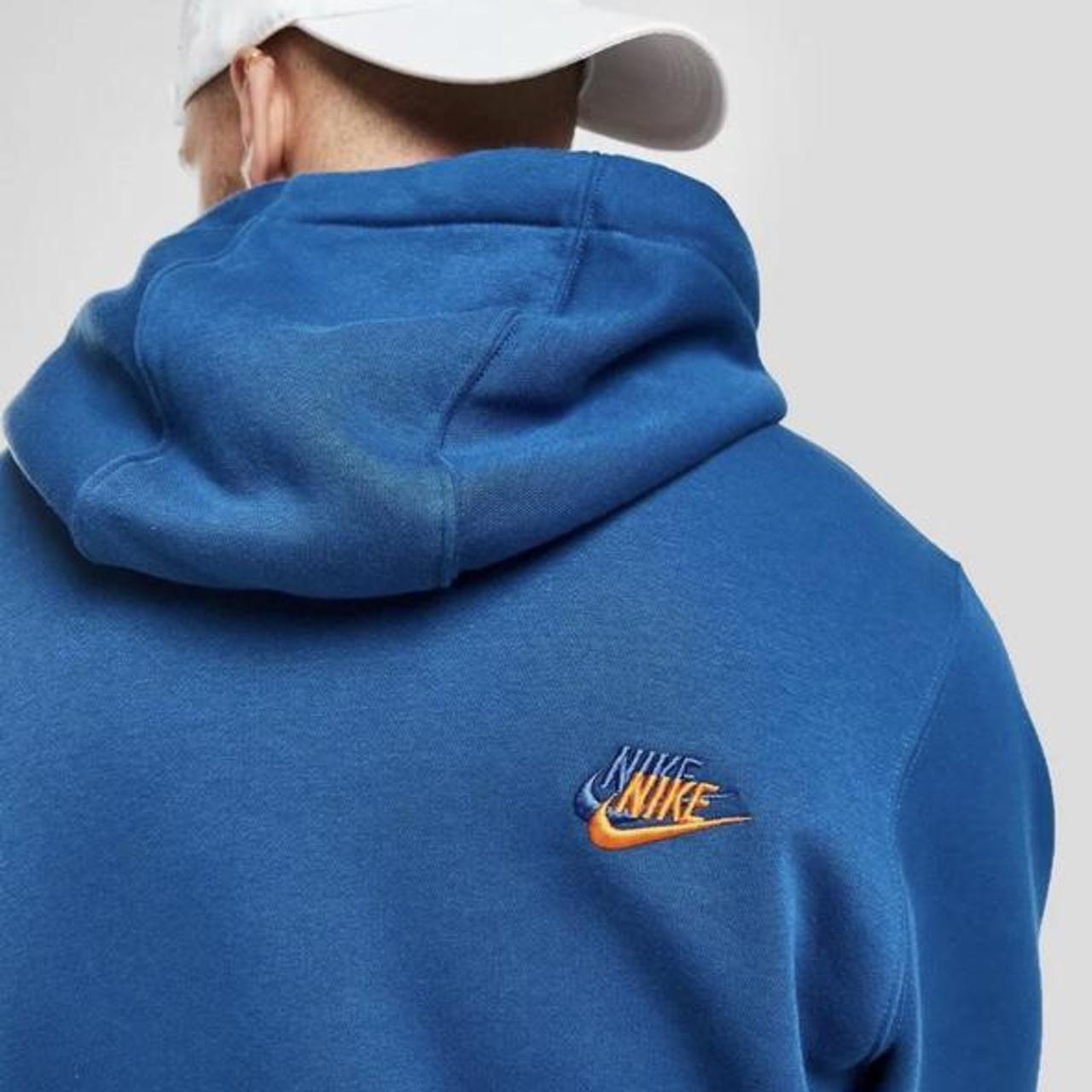 nike metallic futura overhead hoodie