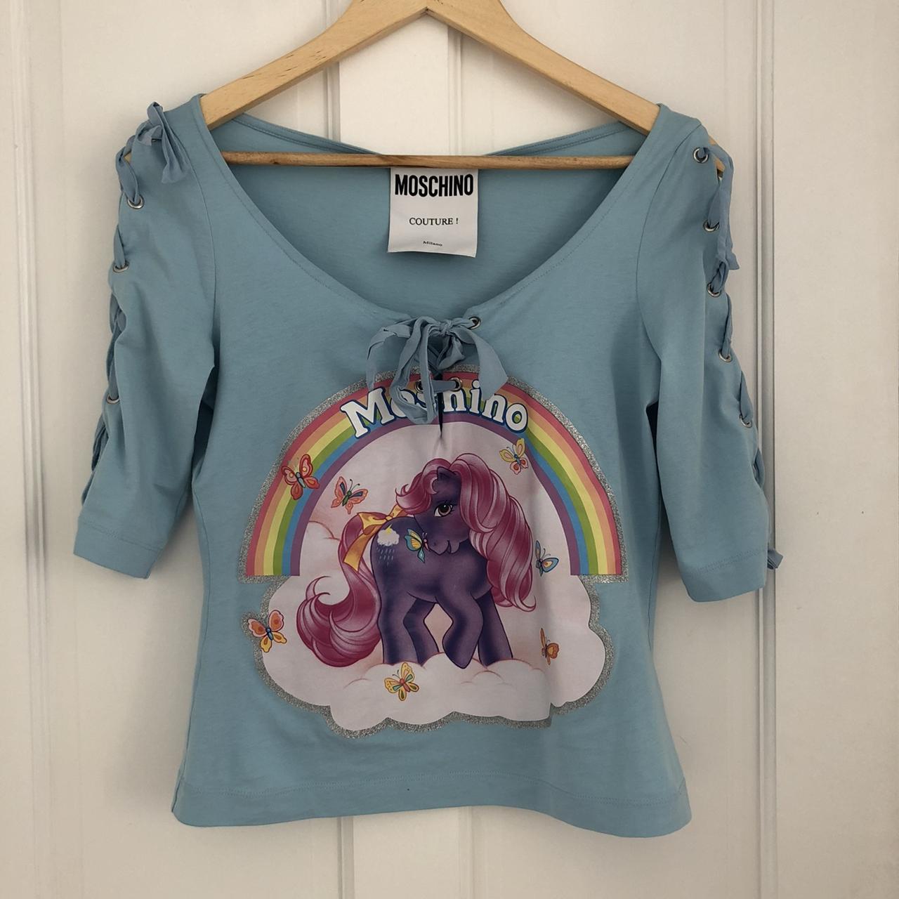 moschino pony t shirt