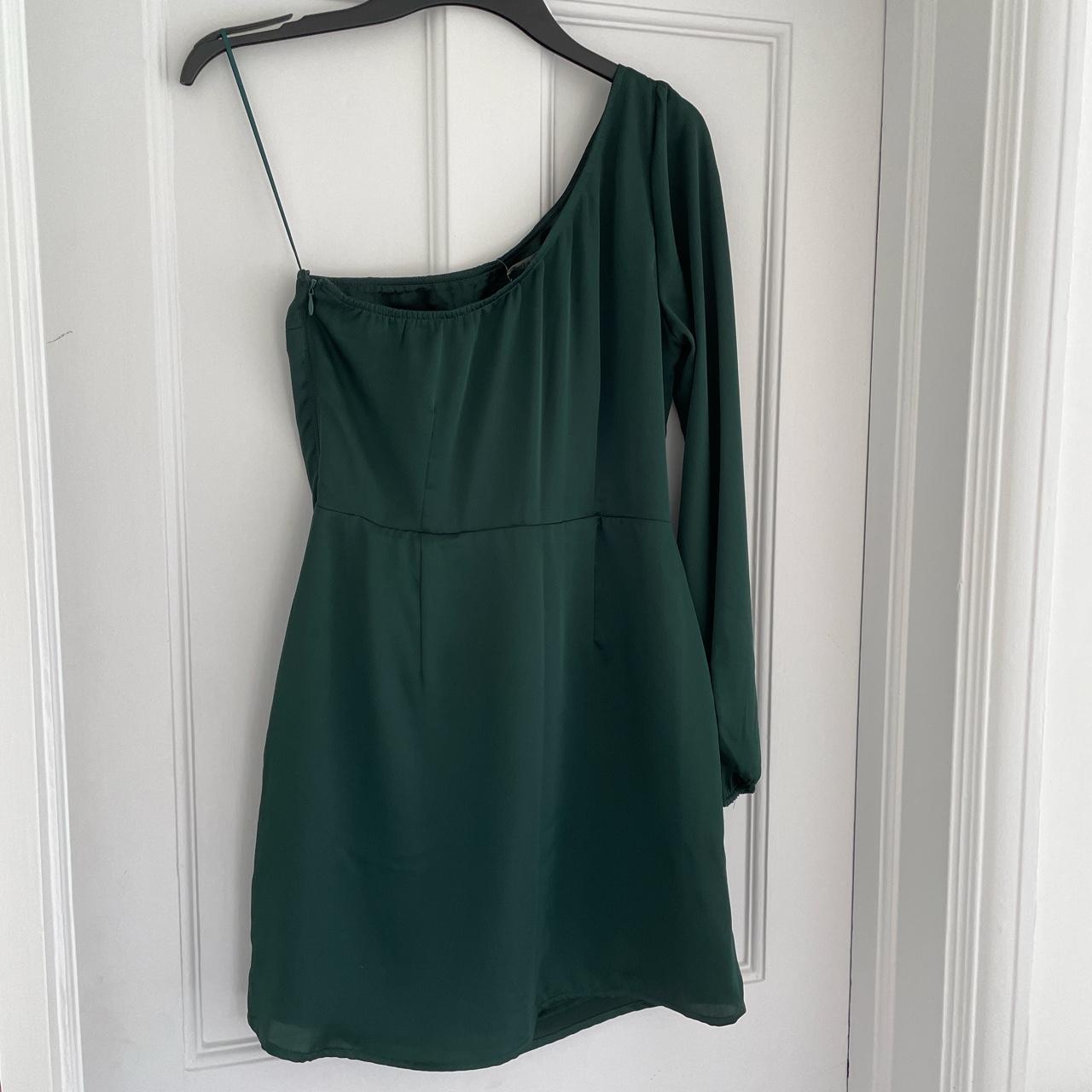 Abercrombie & Fitch Women's Green Dress | Depop