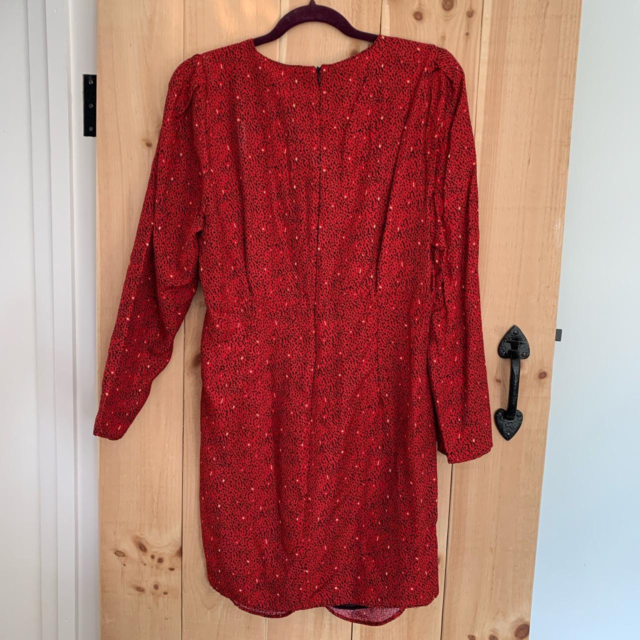 Zara Dress Fully Lined With Zip At Back Fabric Depop 