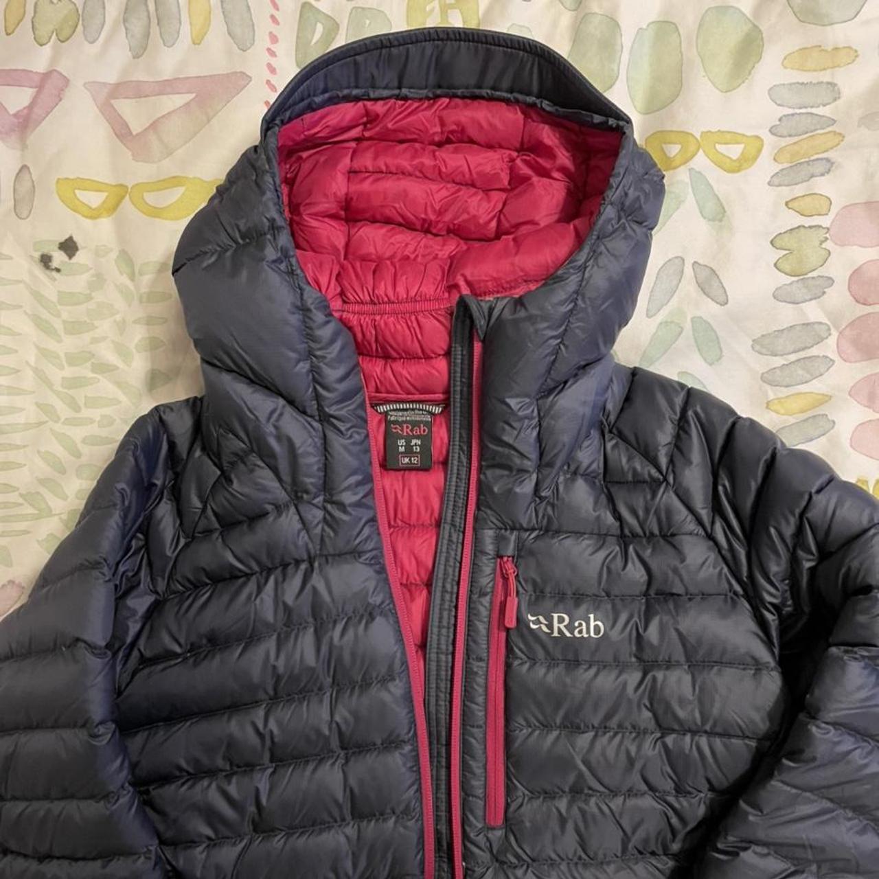 Grey and sale pink rab jacket