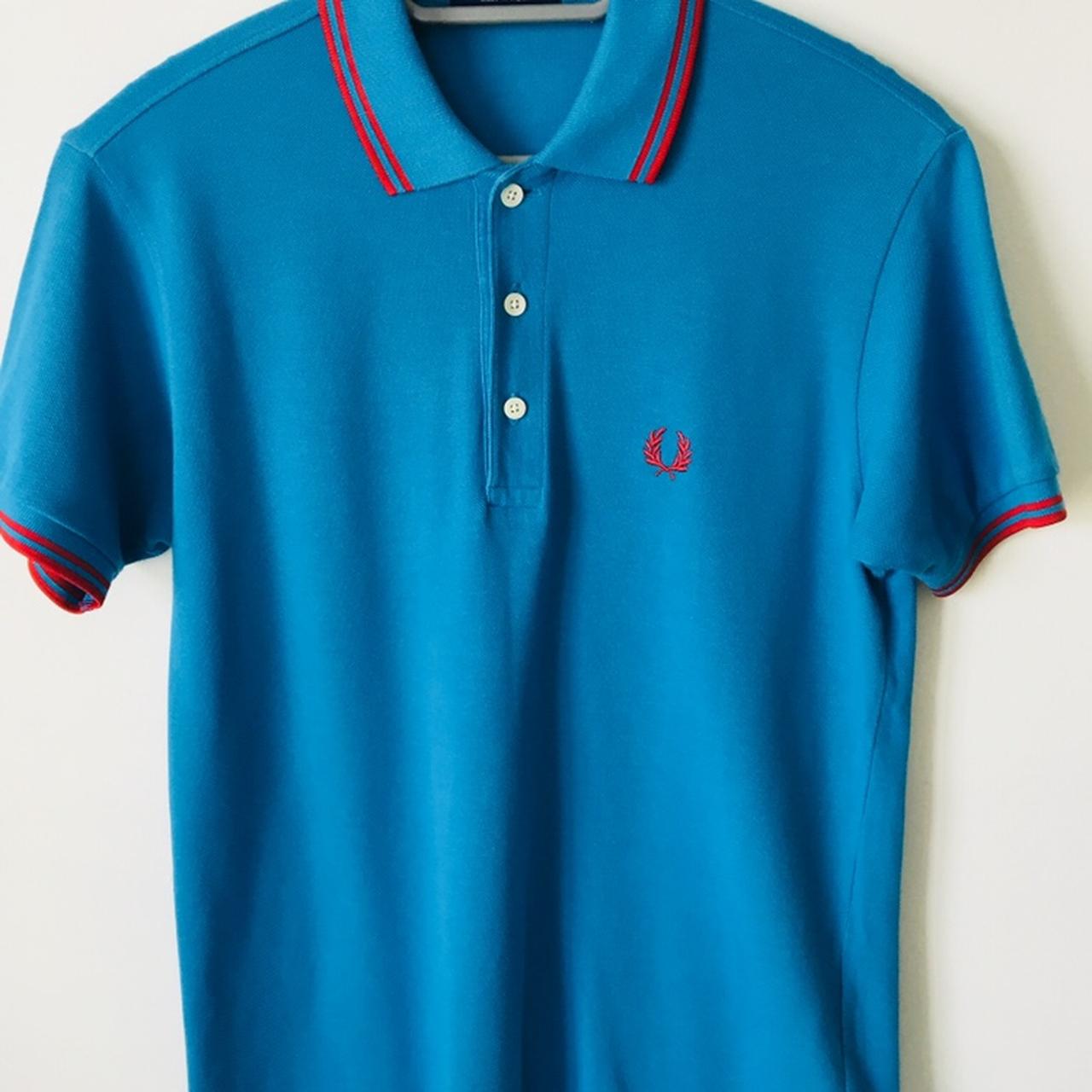 fred perry 3 button polo