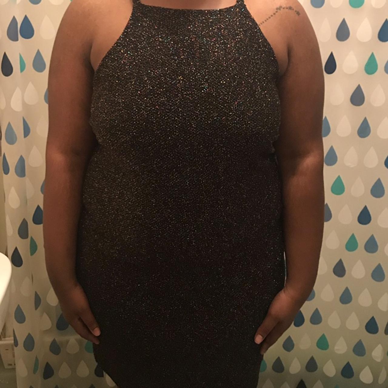 Forever 21 Plus Size Metallic Knit Dress 🦋 Great Depop 4211