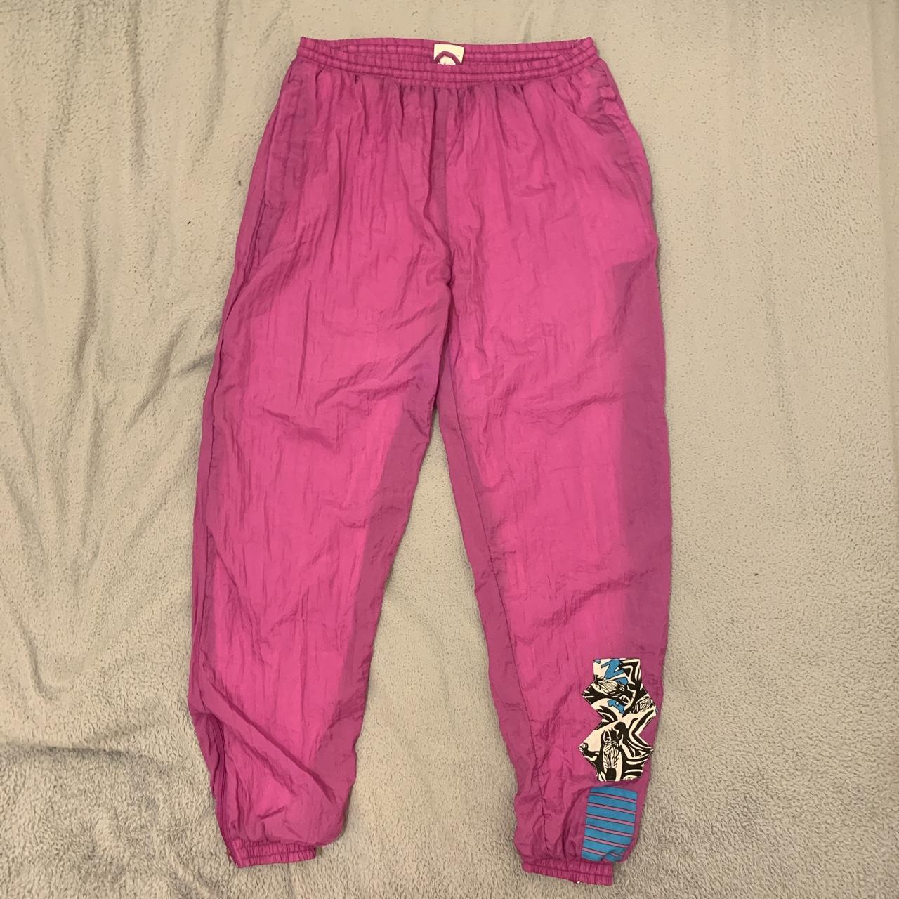 Pink 80s-tracksuit - Depop